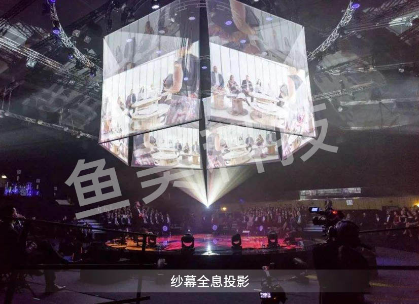 纱幕全息投影